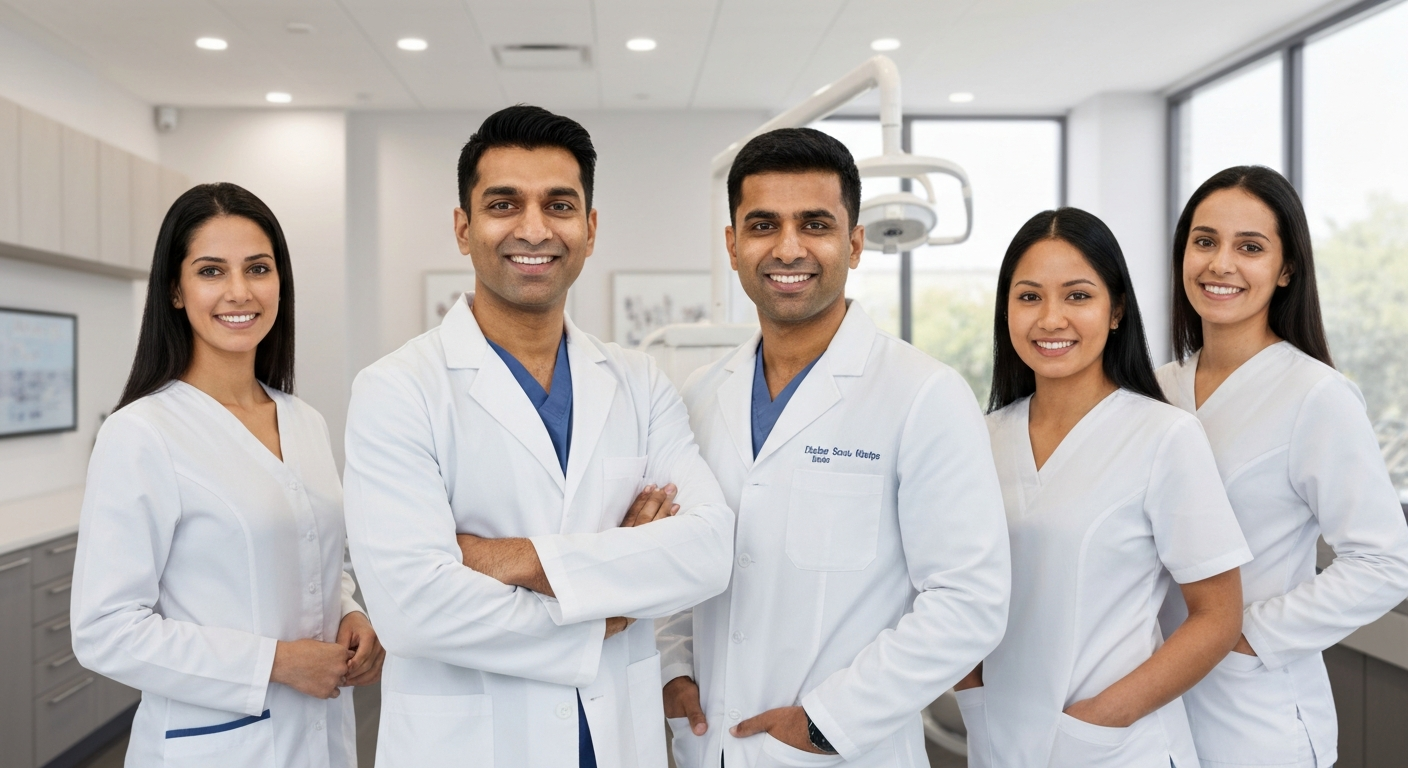 Equipo profesional de Halo Estetica Dental.