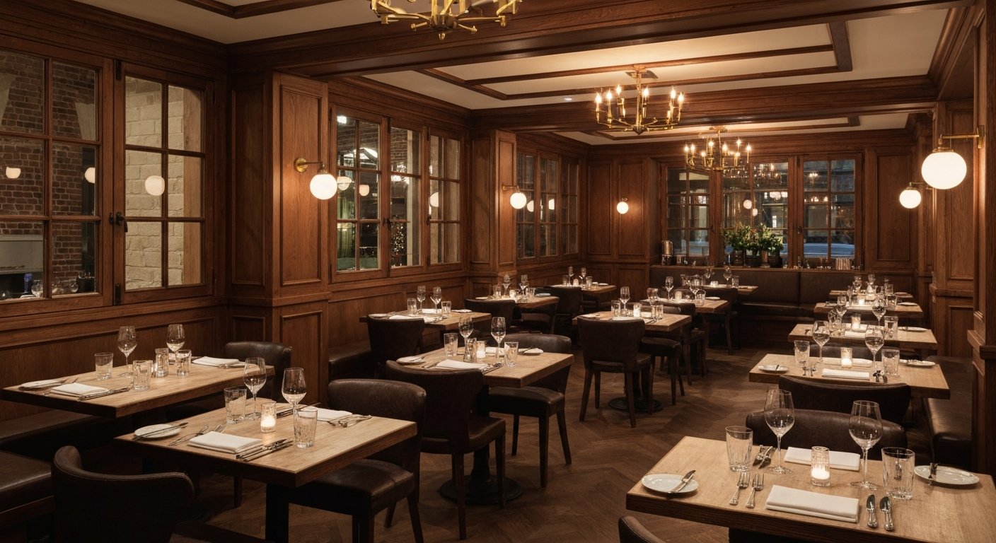Interior del restaurante del hotel