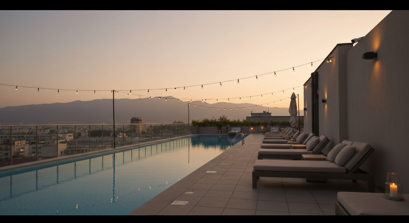 Estudio Panorámico en el último piso con vistas a la ciudad