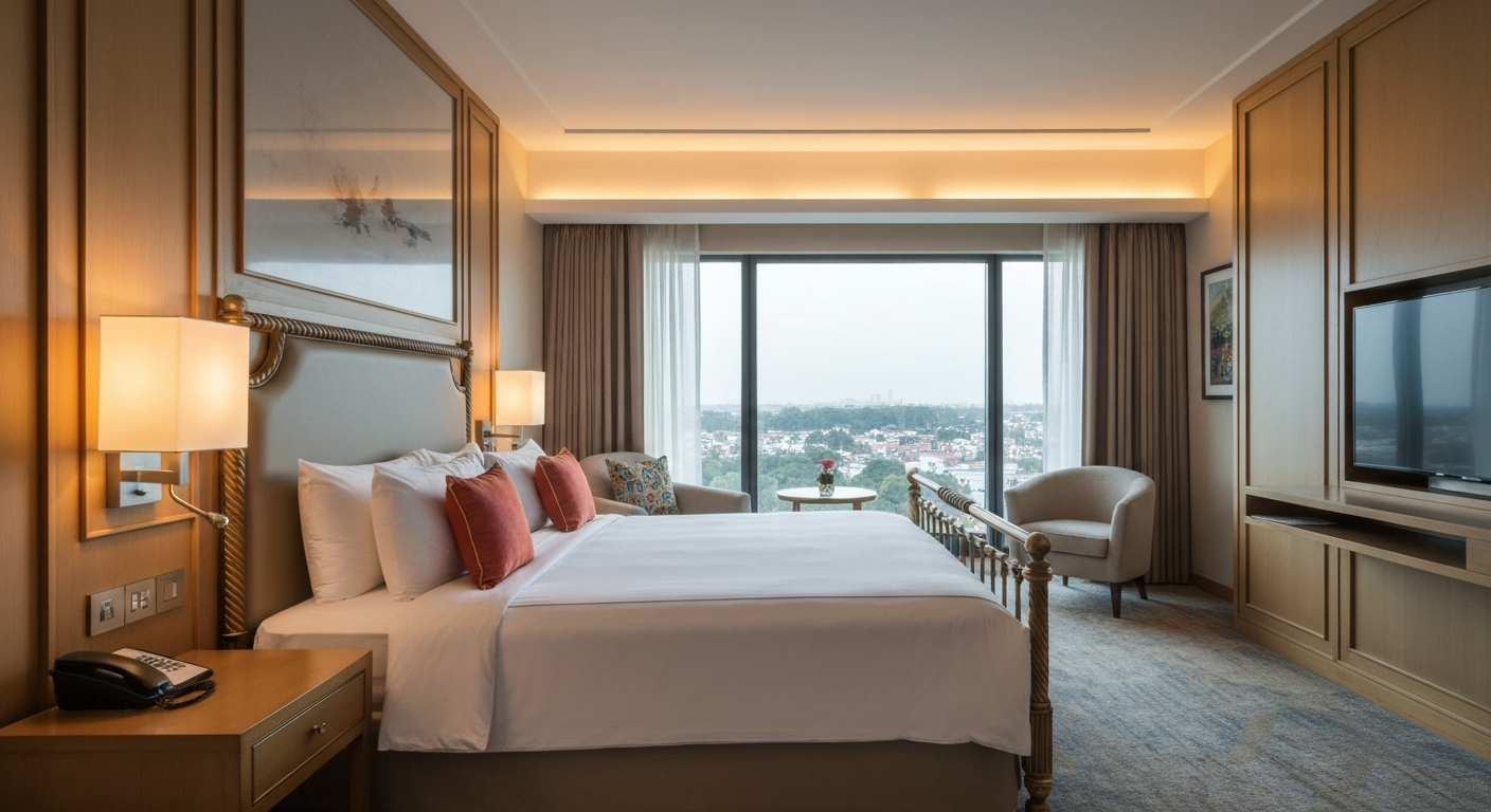 Suite Ávila Master con cama king y vistas a la montaña